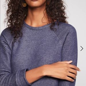 Mini sweatshirt dress